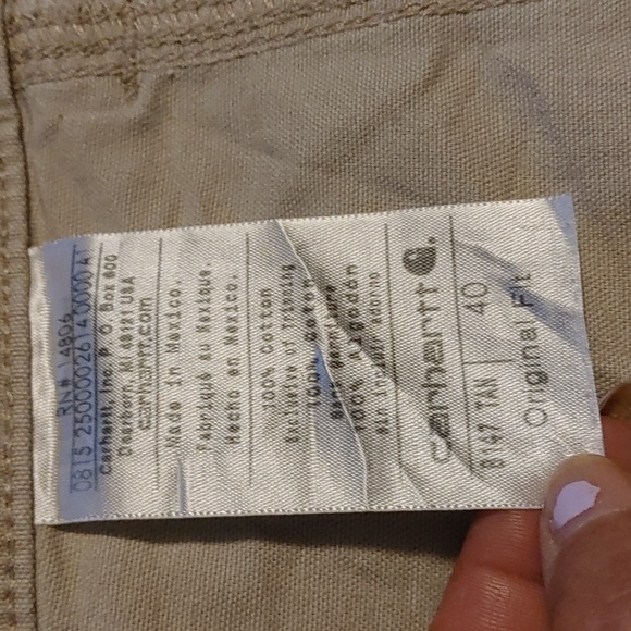 Carhartt Tan Shorts Sz.40 - Picture 3 of 5